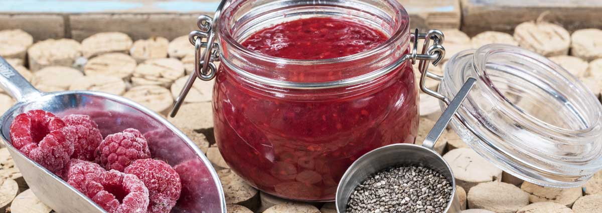 Raspberry Chia Jam - Digestive Nutrition Clinic