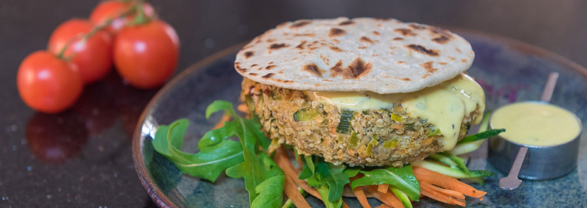 Vegan Chickpea Burger