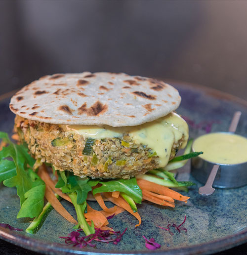 Vegan Chickpea Burger