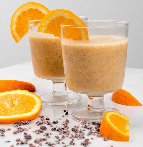 Orange Banana Smoothie 